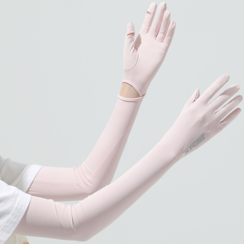 Touch Screen Gloves - Buz kollu kadın sürme UV koruma
