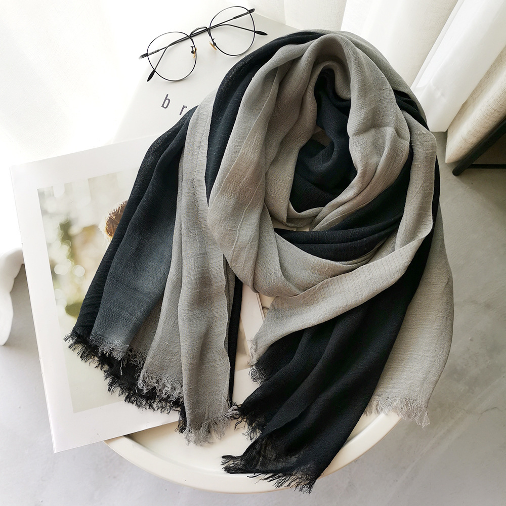 Japon Tarzı Unisex Pamuk Keten - Shawl Wrap Winter incelemesi ve fiyatı